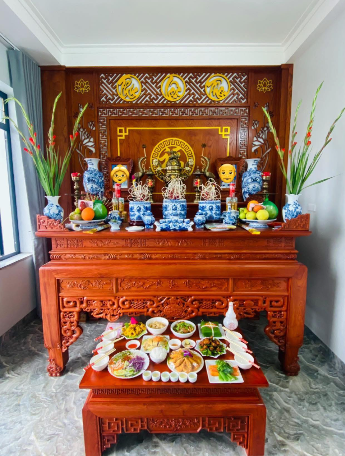 Bàn thờ 1 tầng muồng 127